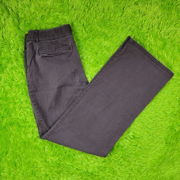 Y2k Croft & Barrow Brown Straight Leg Pants Trousers 6 Regular - Picture 1 of 7